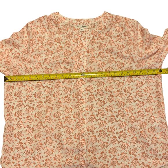 Jachs Girlfriend White Pink Floral Tunic Size Large NWOT - Picture 5 of 5